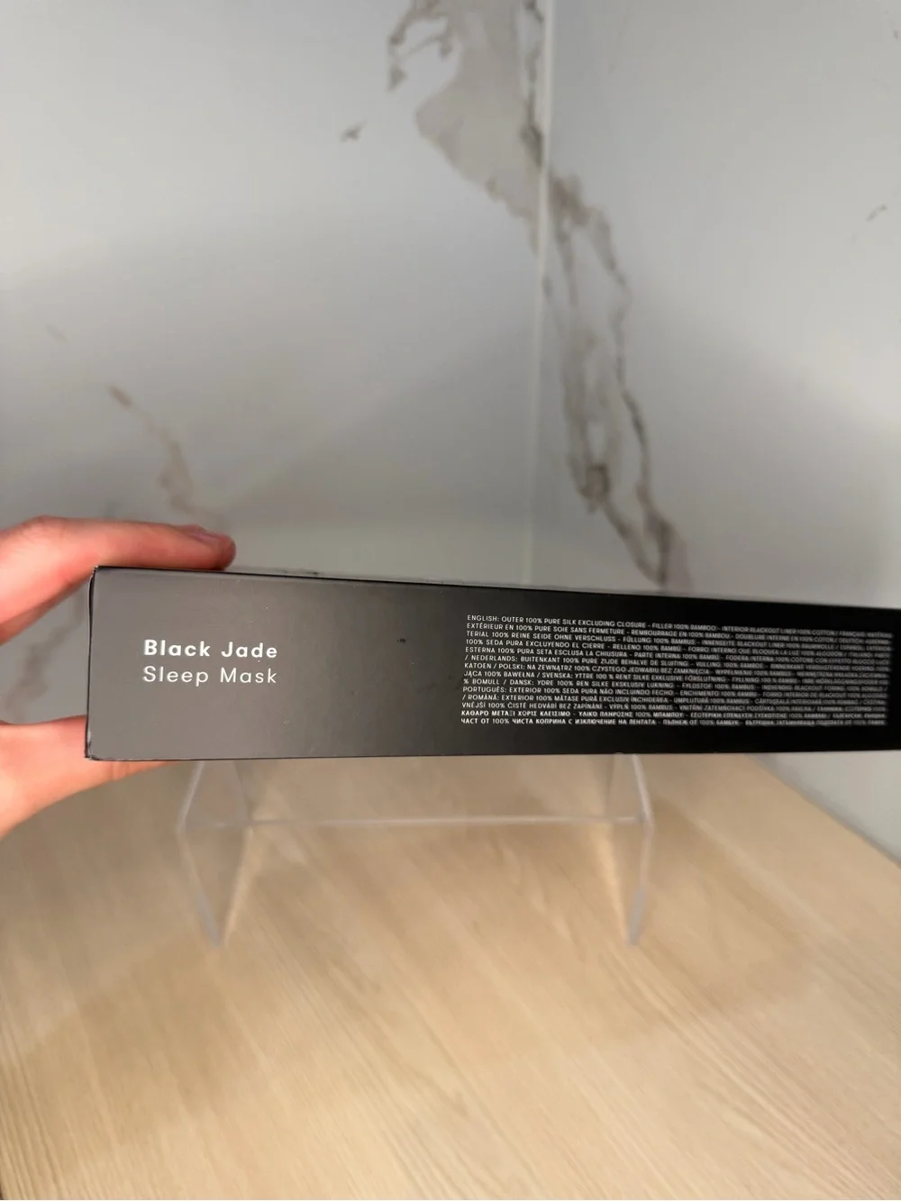 Drowsy Sleep Eye Mask [Black Jade]